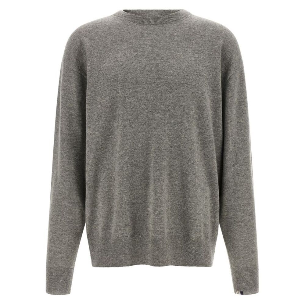 Extreme Cashmere Gray Cashmere Men's Cardigan